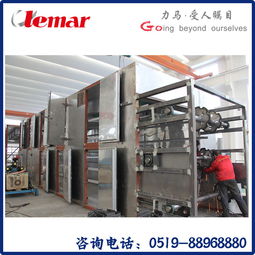 常州力馬海藻、菌菇類、蔬菜類脫水干燥機 帶式干燥機解決方案